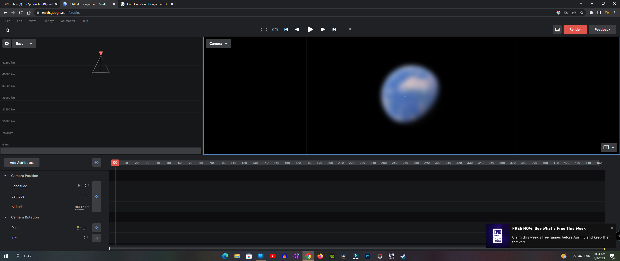 WHAT IS GOOGLE EARTH STUDIO visual data 2