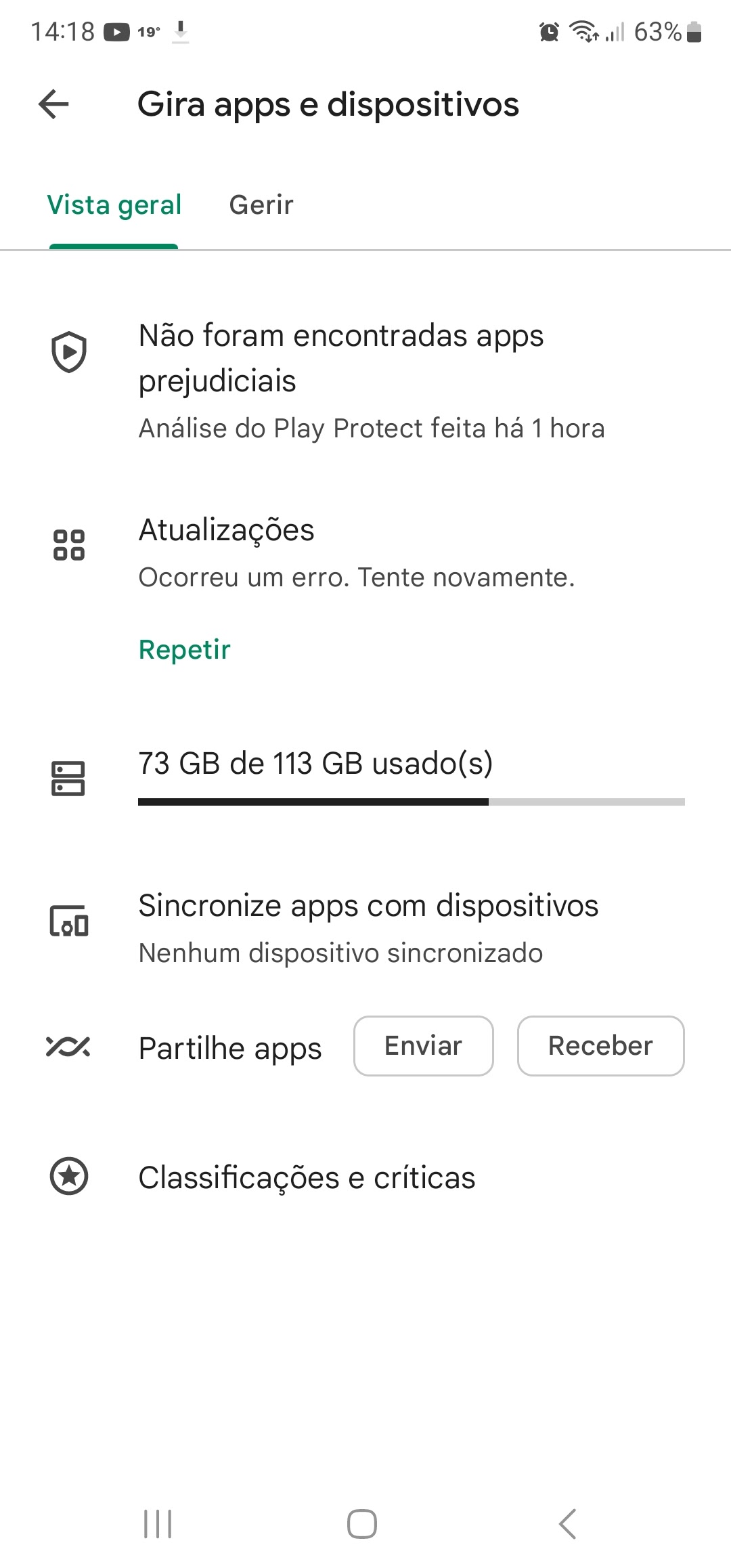 Assinatura não encontrada - Comunidade Google Play