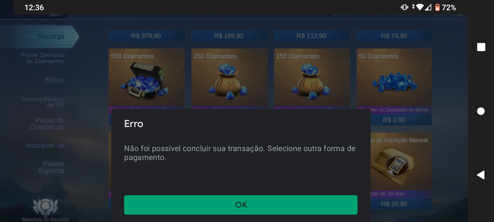 Como fazer recarga de jogo pelo aplicativo PicPay