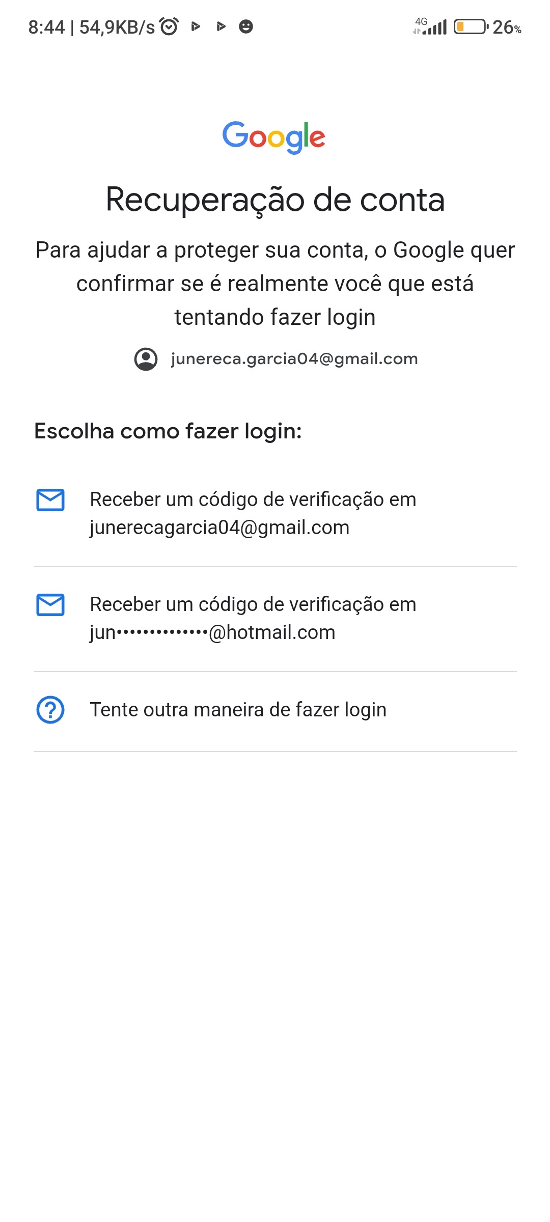 como ver a senha da sua conta do google 