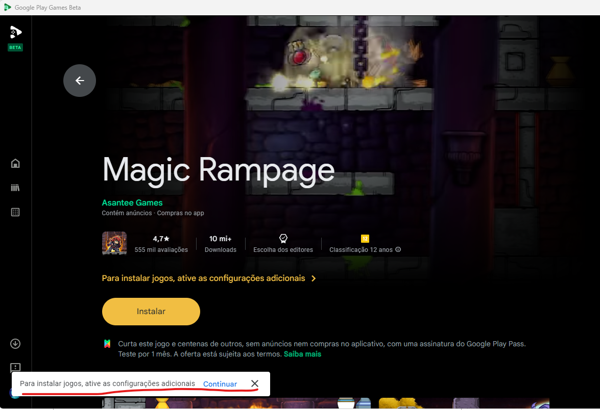 Alguém também esta tendo problemas ao instalar os jogos no Google Play  Games Beta no PC? - Comunidade Google Play