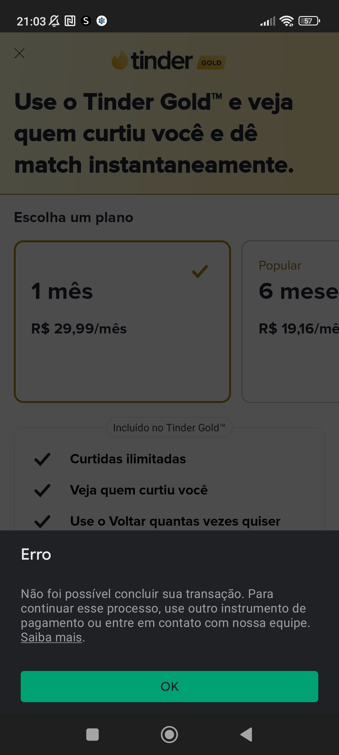 Preço de assinatura - Comunidade Google Play