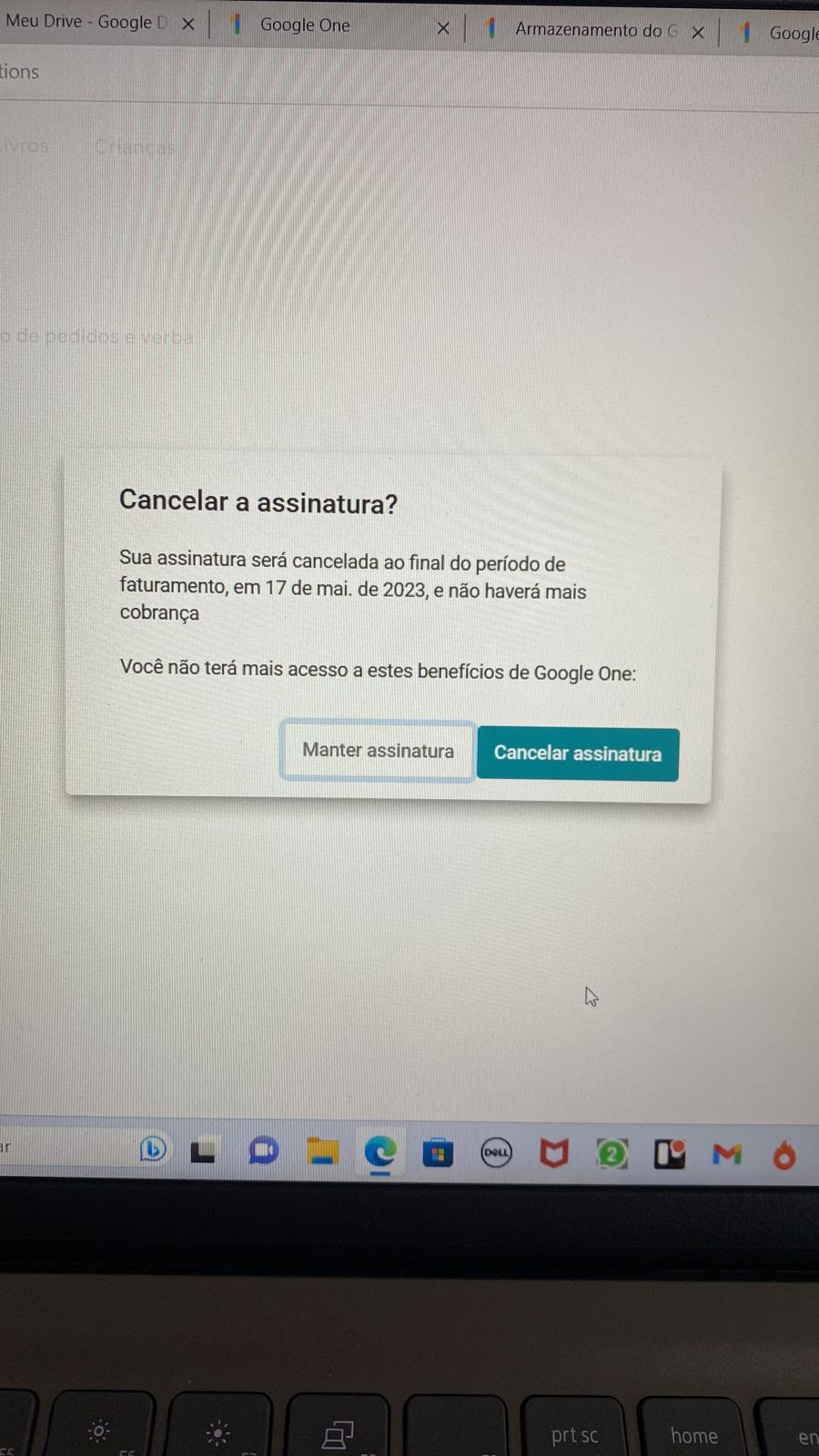 Cancelamento de assinatura - Comunidade Google Play