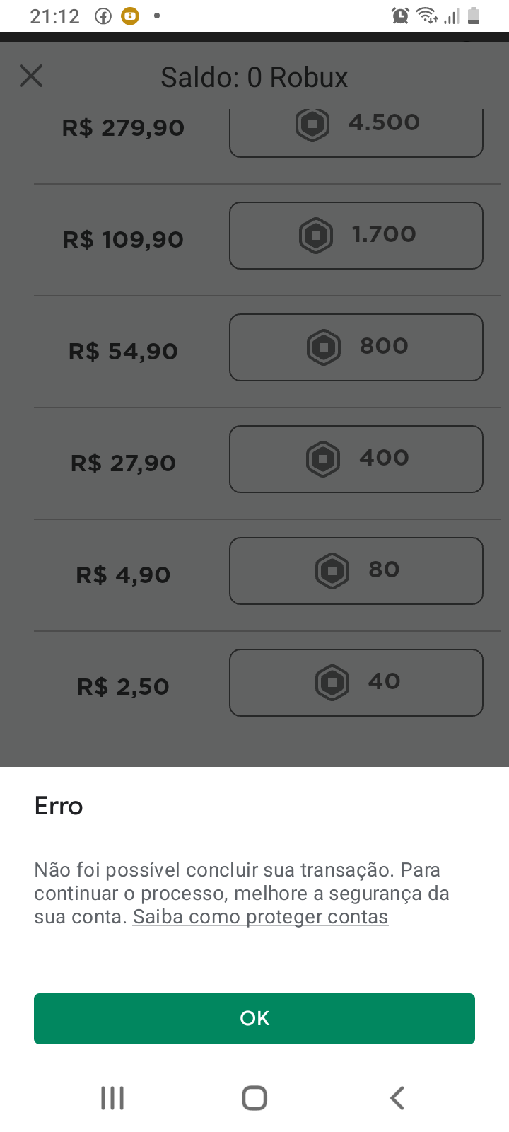 Está ocorrendo erro na compra de diamante na Google play e no jogo -  Comunidade Google Play