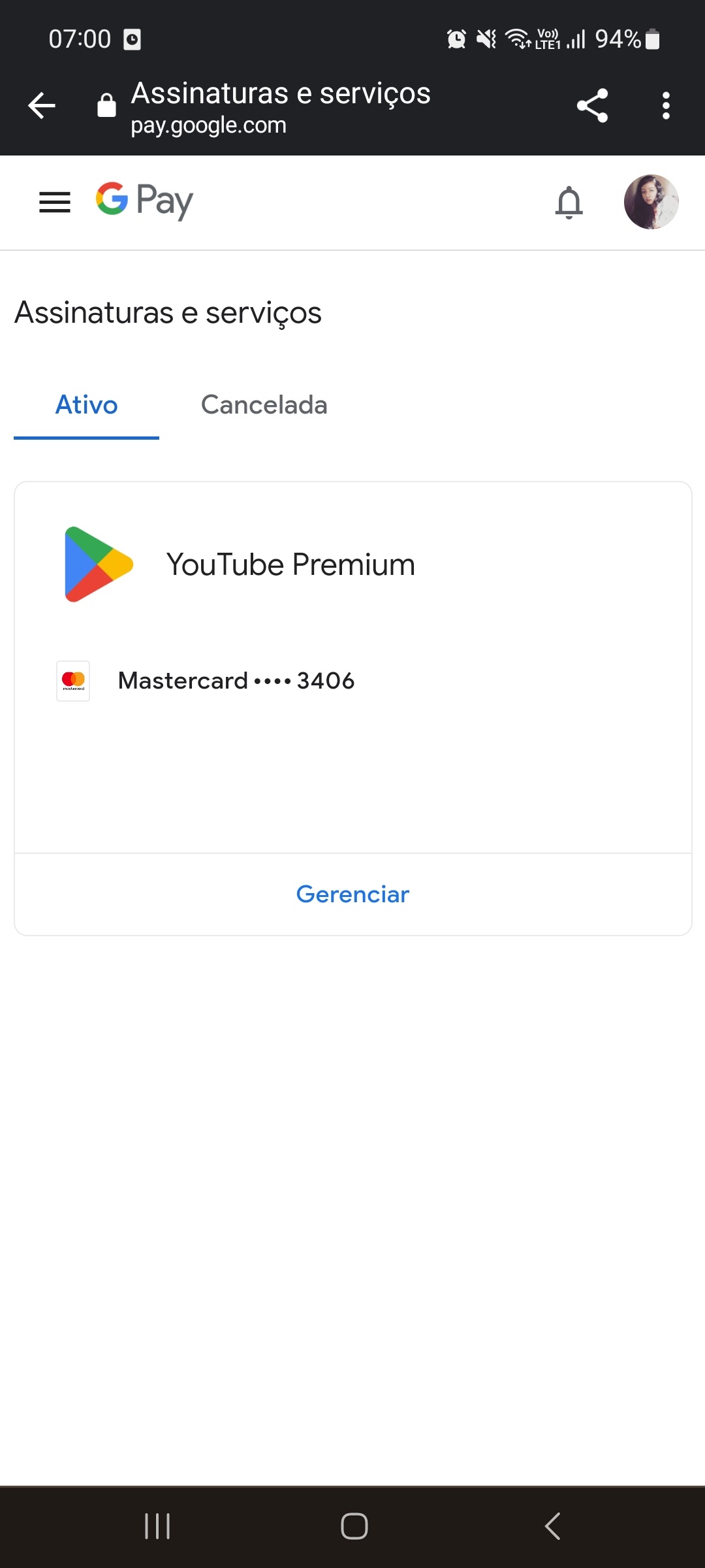 Não consigo cancelar assinatura na  - Comunidade Google Play