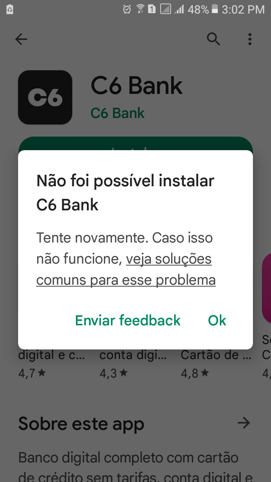 Vcs ta dizendo que eu tô sem internet - Comunidade Google Play