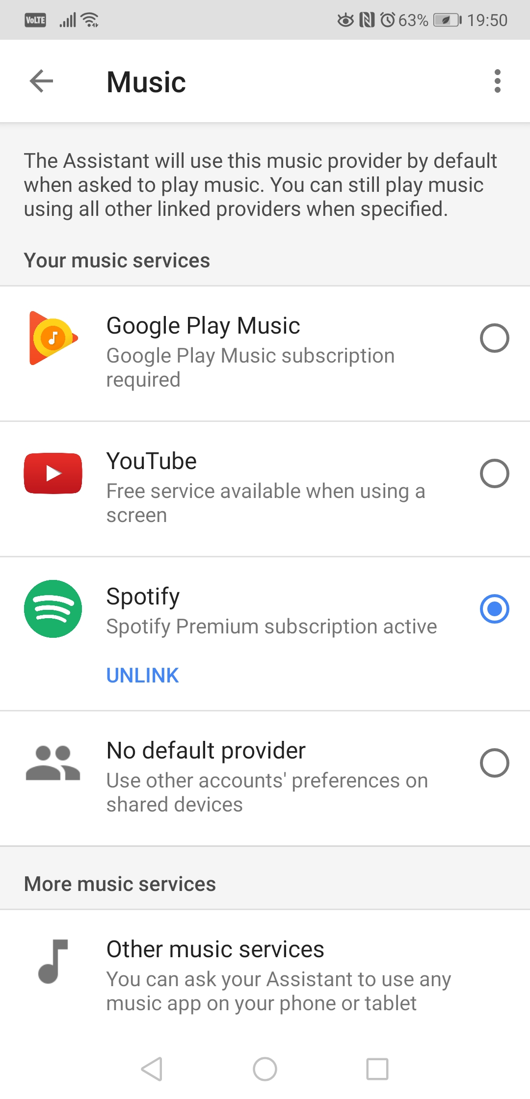 youtube music with google home