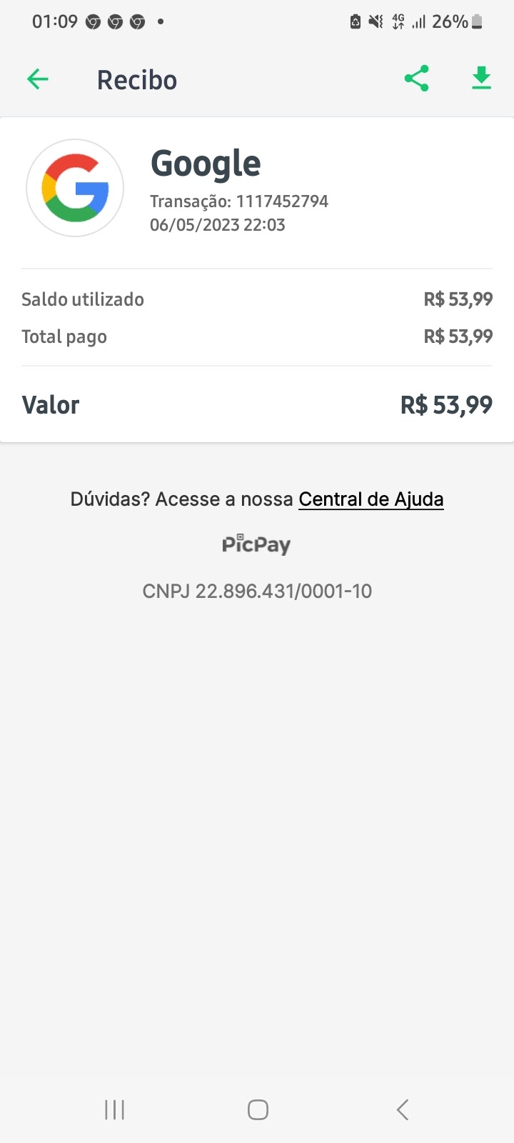 Não estou conseguindo resgatar o Google play - Comunidade Google Play