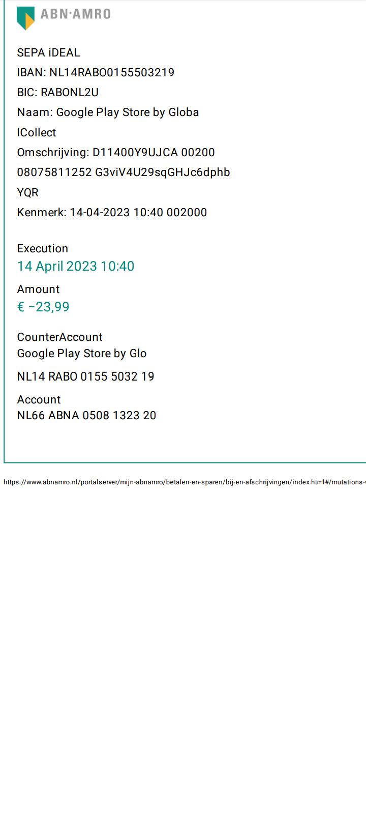Charged but not registered or received the item - Google Play Community