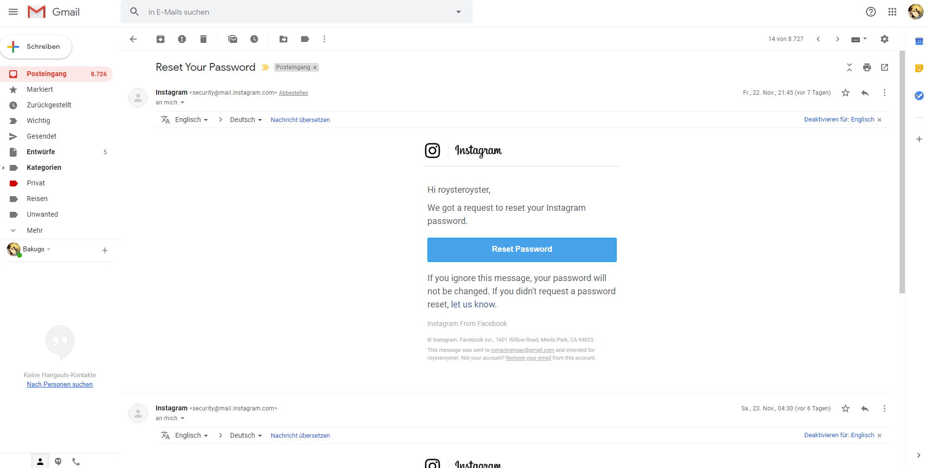 Wie Kann Ich Mein Instagram Passwort ändern