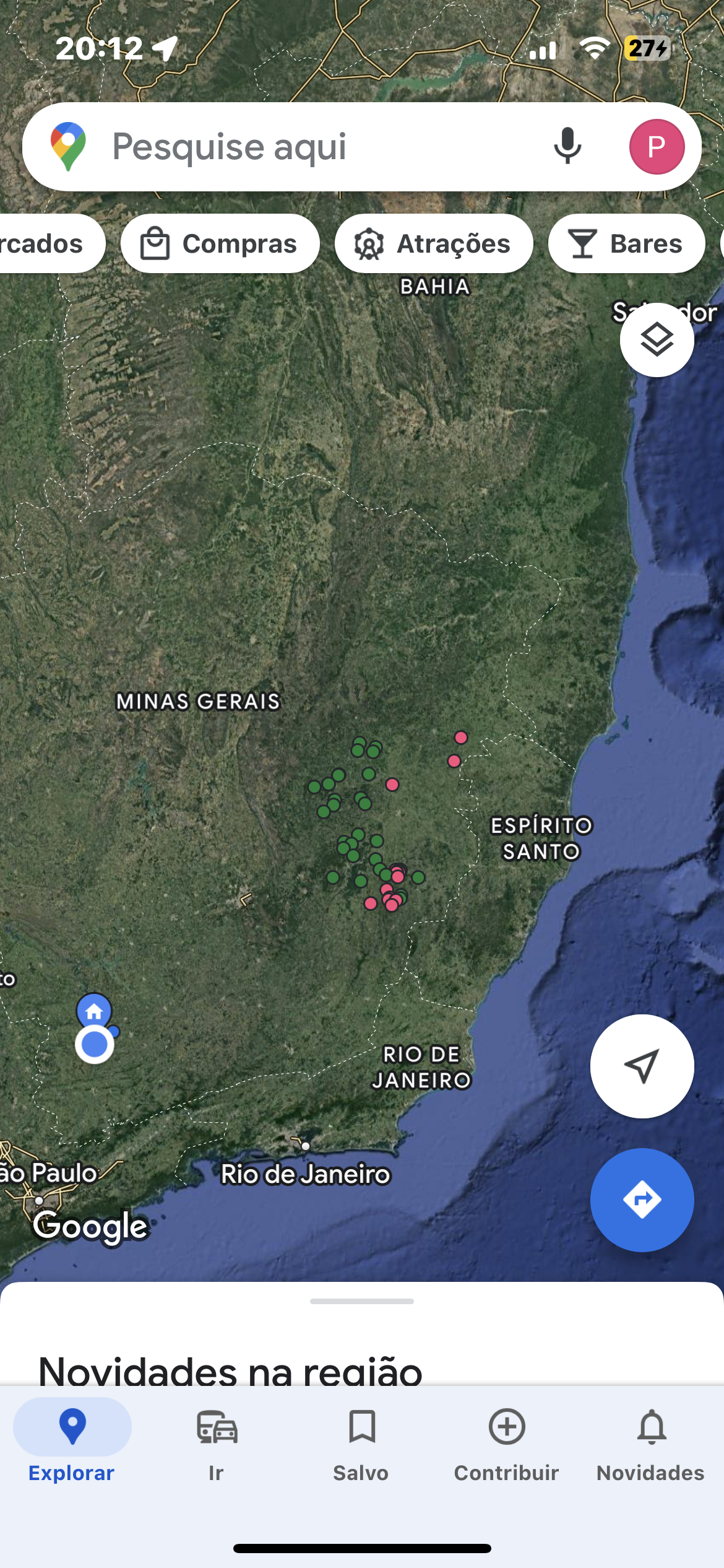 Localização muito errada - Comunidade Google Maps