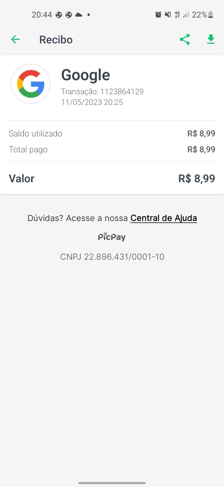 Não aparece a minha assinatura da  no google play - Comunidade Google  Play