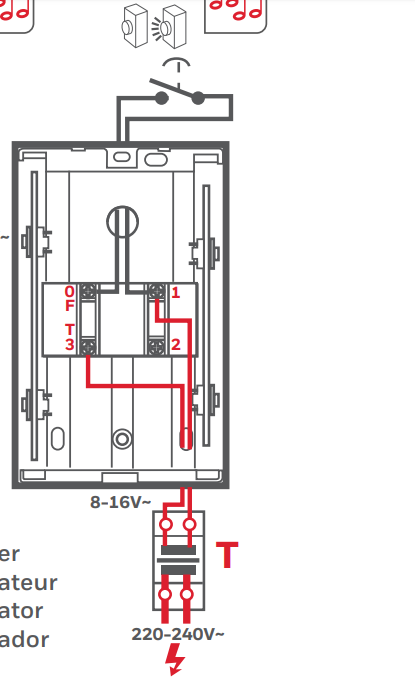 Cant get chime to work. UK Friedland Type 4 D107/D117 ...