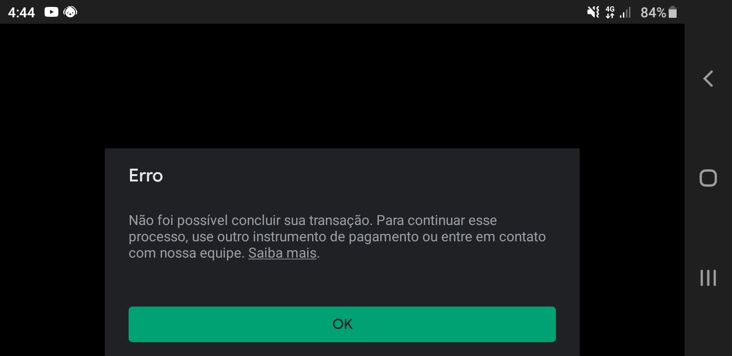 ERRO EM PAGAMENTO NO FREE FIRE - Comunidade Google Play