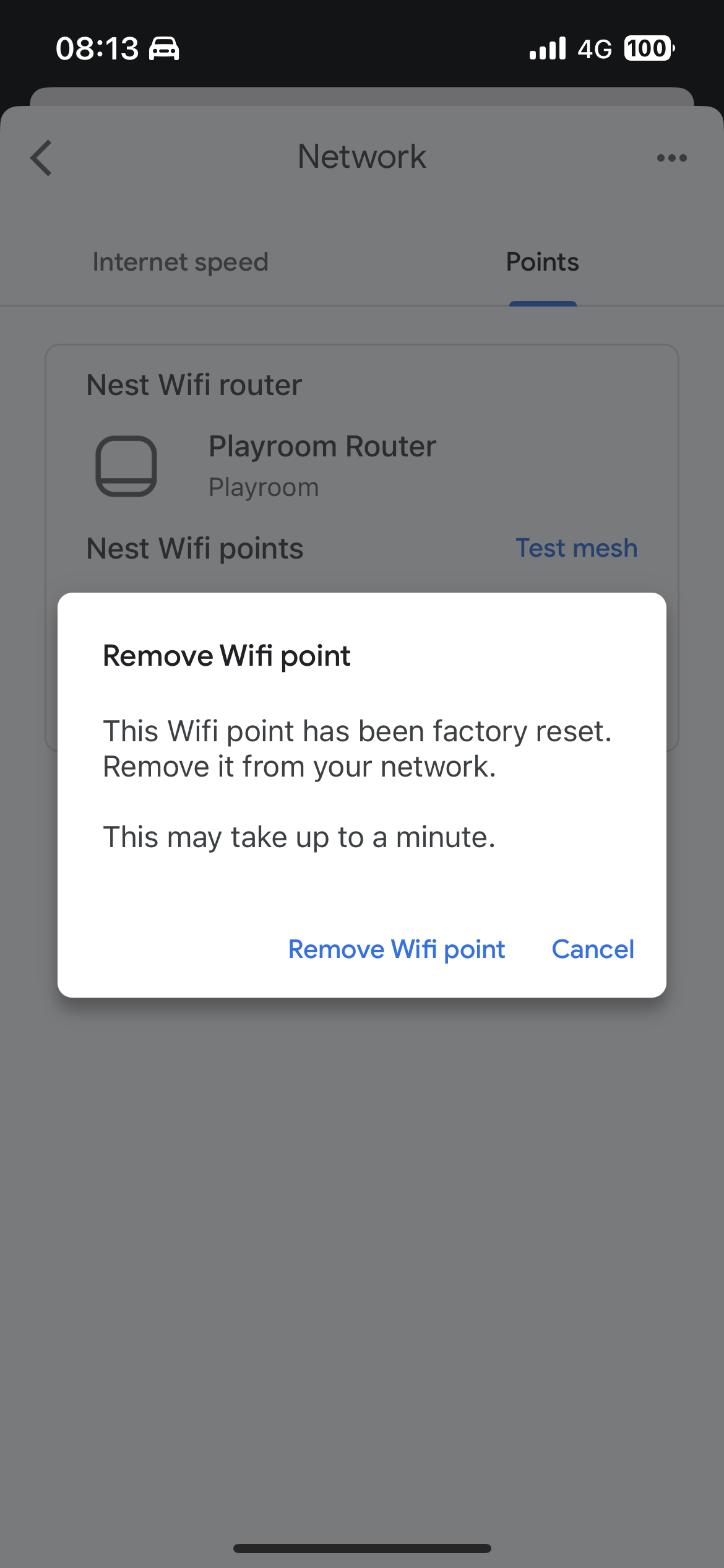 Someone factory reset my nest WiFi points but they still appear to be online  - Android Community