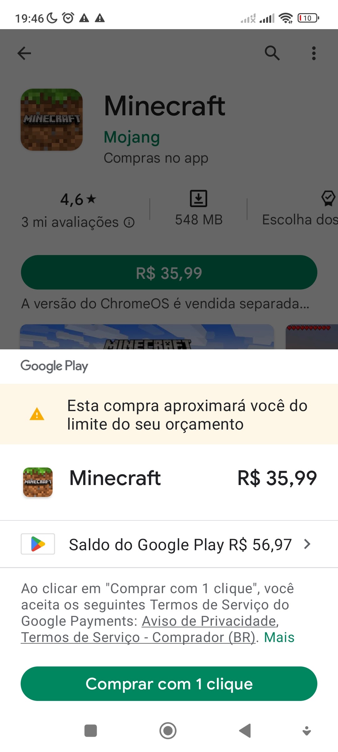 Não consigo usar meu saldo Google play! - Comunidade Google Play