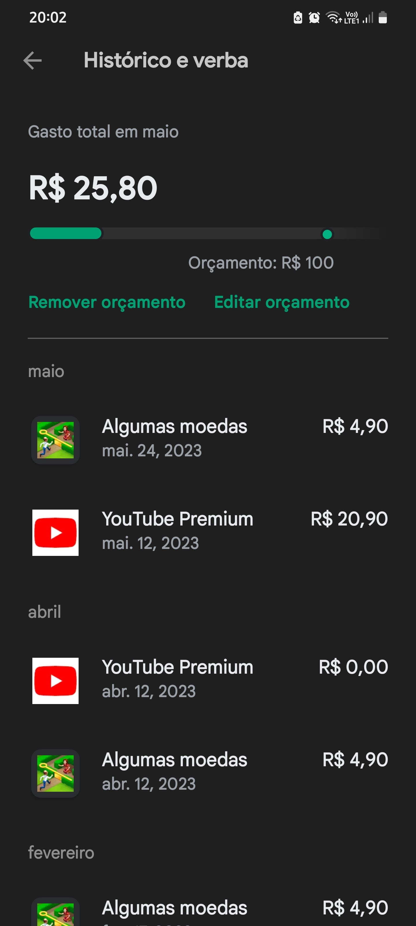 Pagamentos - Comunidade Google Play