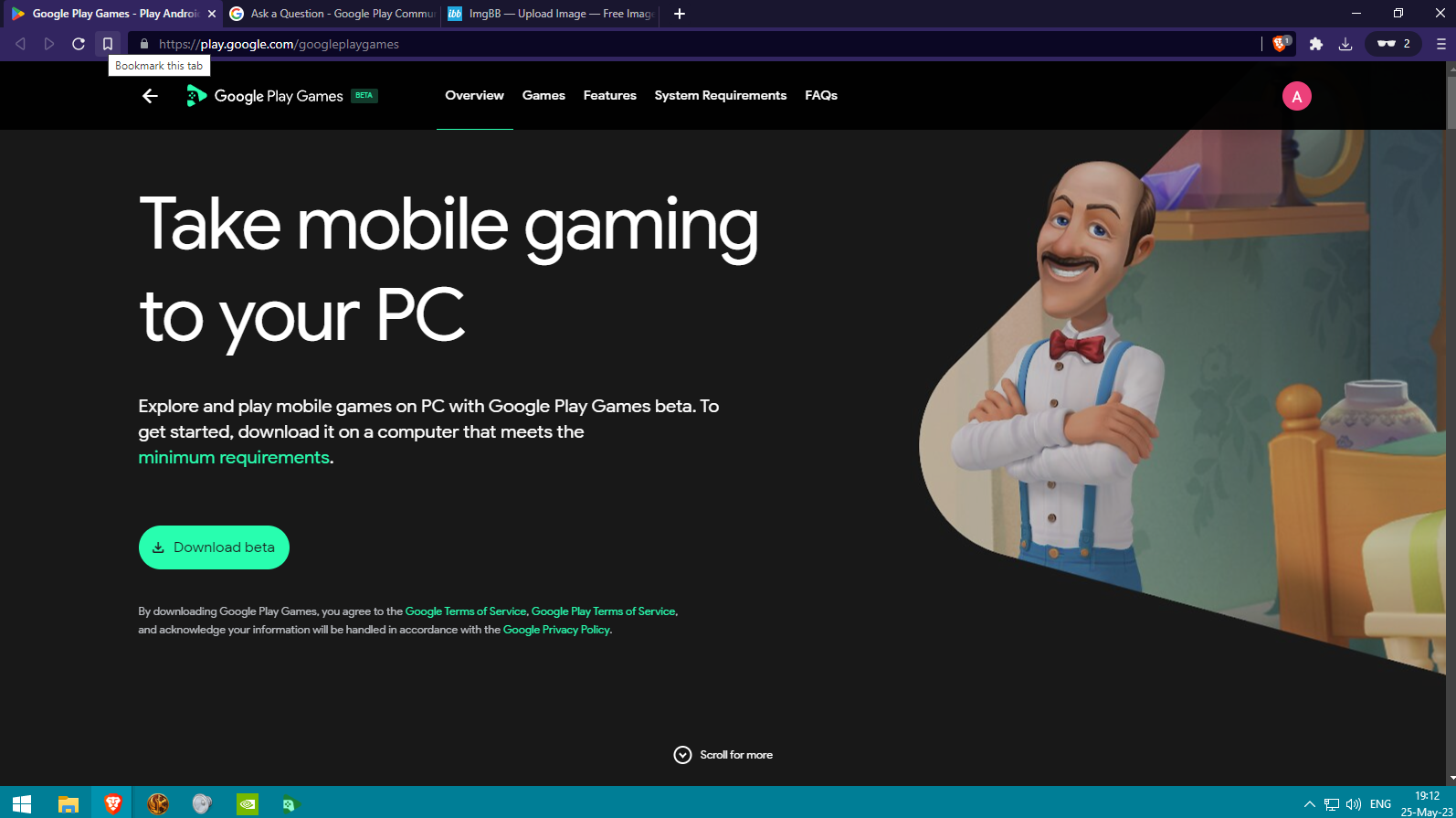 Download Google Play Games beta for Windows 