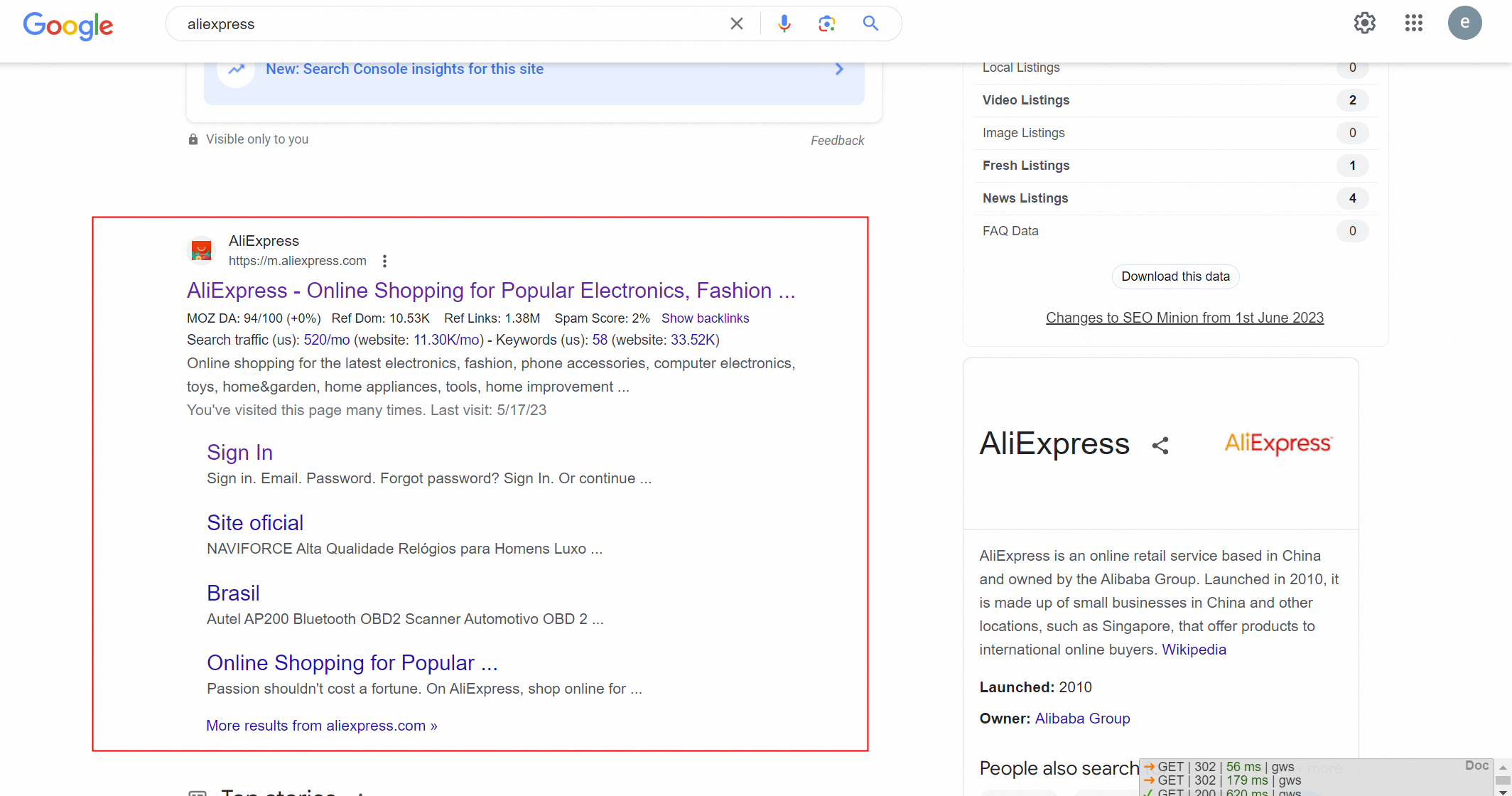 为什么PC端搜索会展示出来msite页面？之前在PC端一直都是展示PC版本页面（www.aliexpress.com） - Google 搜索中心社群