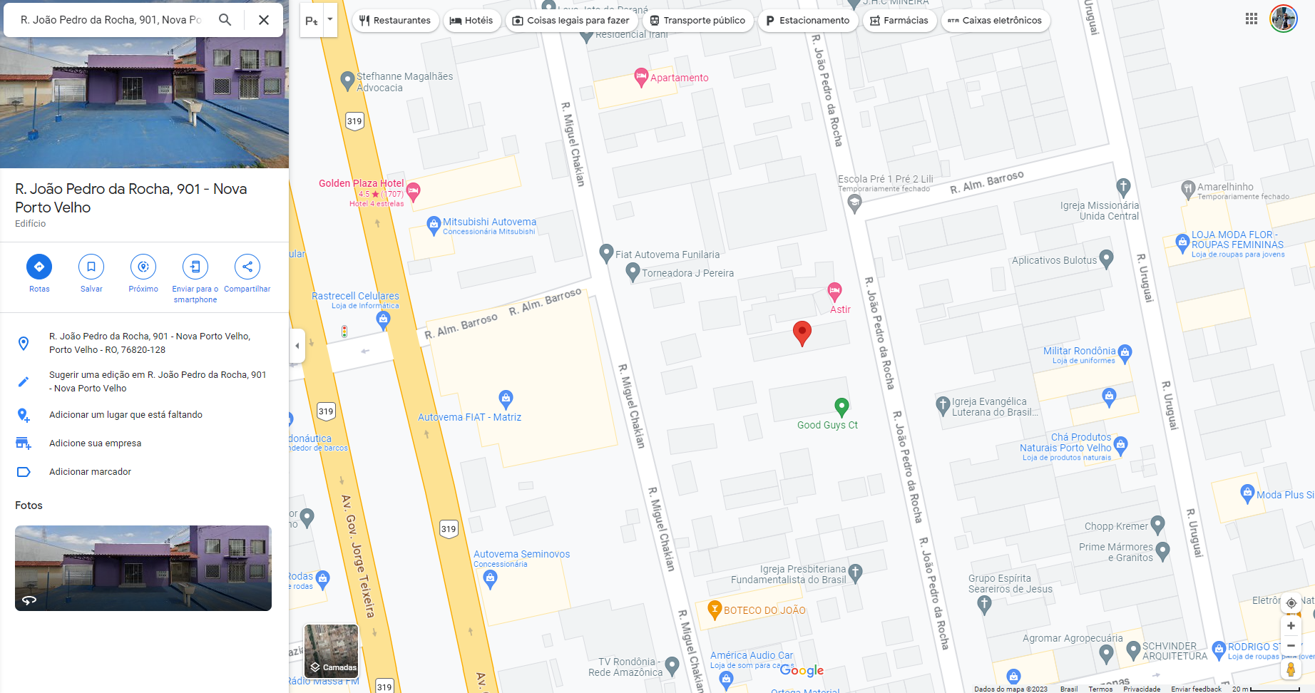 Google Maps não está apontando meu endereço no lugar certo