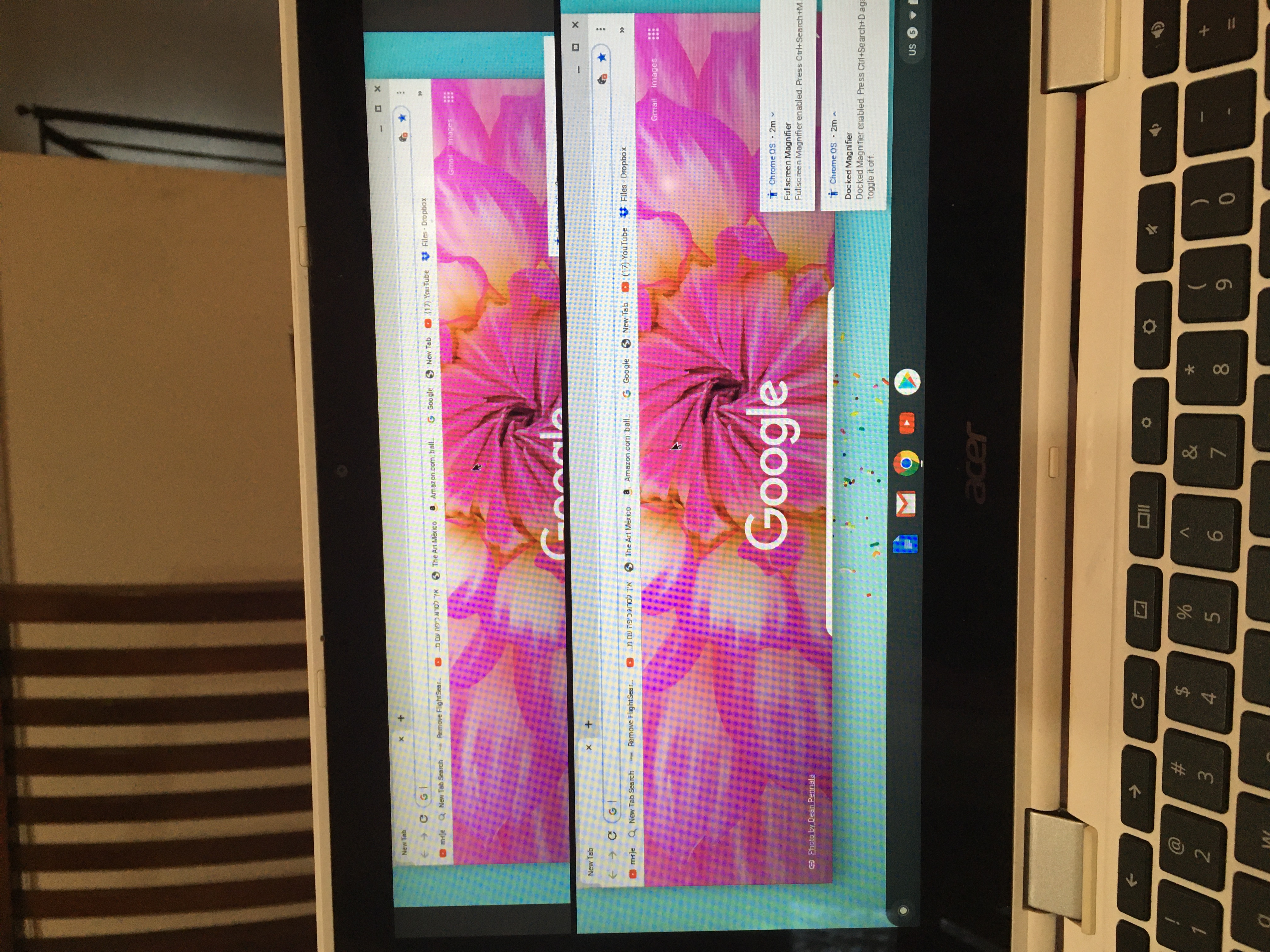 Chromebook screen vertical lines and the display is very pixelated. — Acer  Community