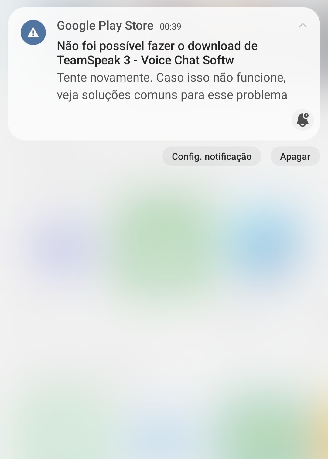 Não estou conseguindo instalar meu jogo - Comunidade Google Play