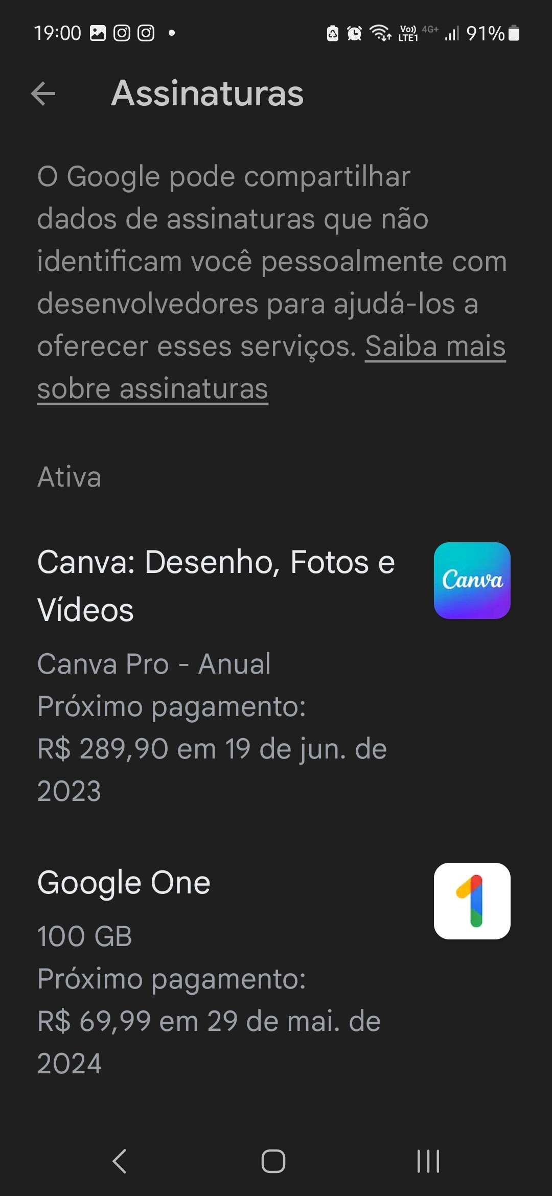 Cancelar Uma Assinatura Que Não Consta No Google Play, Mas Está