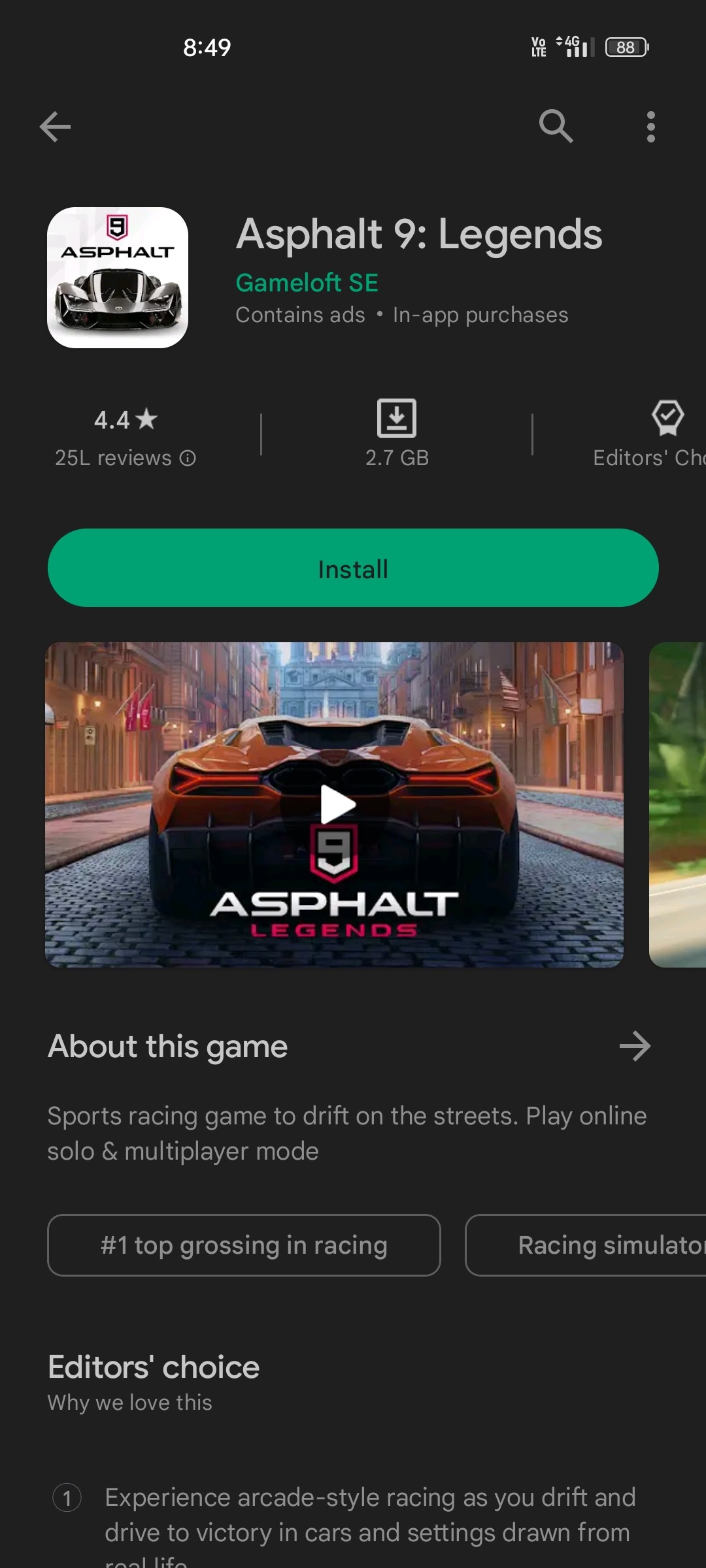 Asphalt 9: Legends – Apps no Google Play