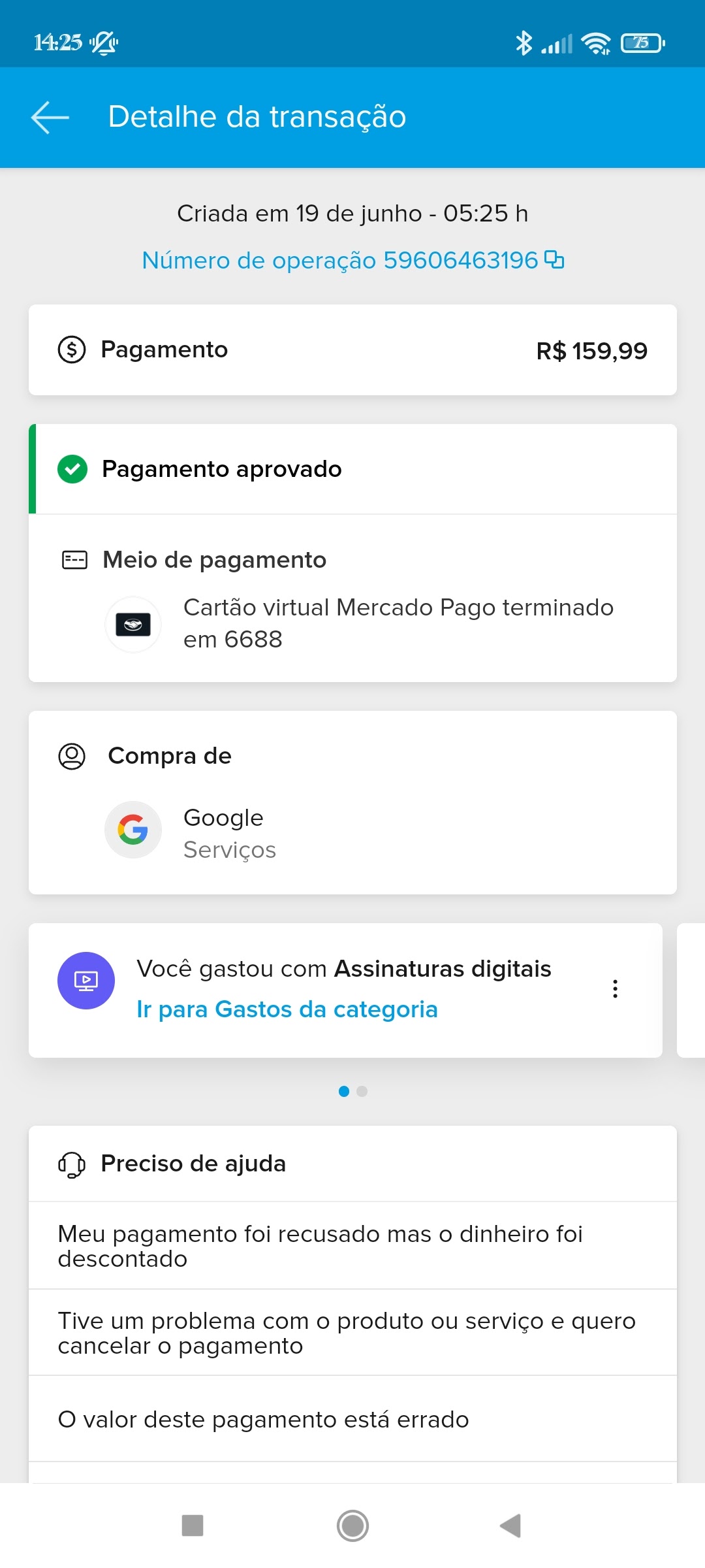 Preciso de reembolso de uma cobrança indevida - Comunidade Google Play