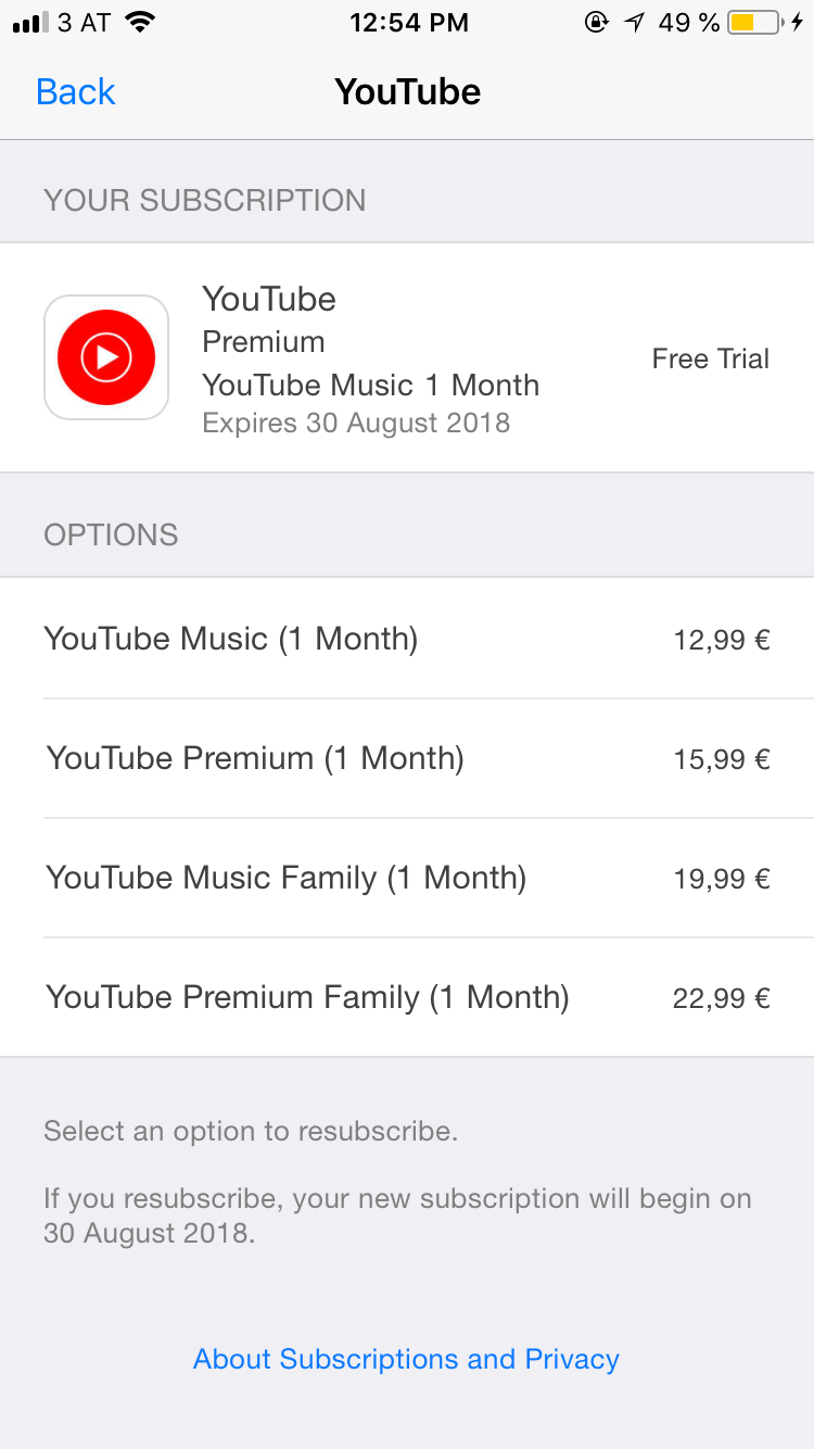 Cancel Subscription Youtube Music Community