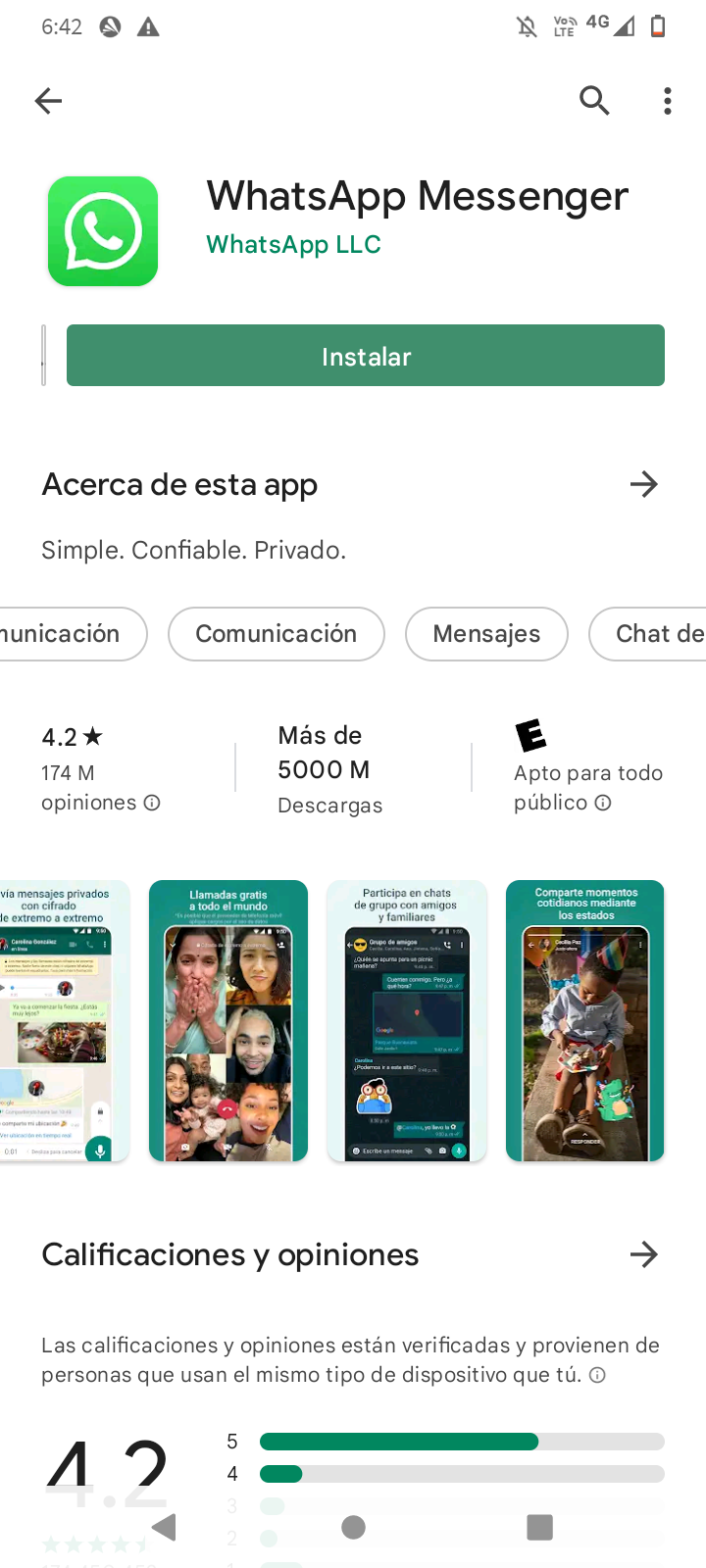 No puedo instalar WhatsApp en Android: posibles causas y soluciones