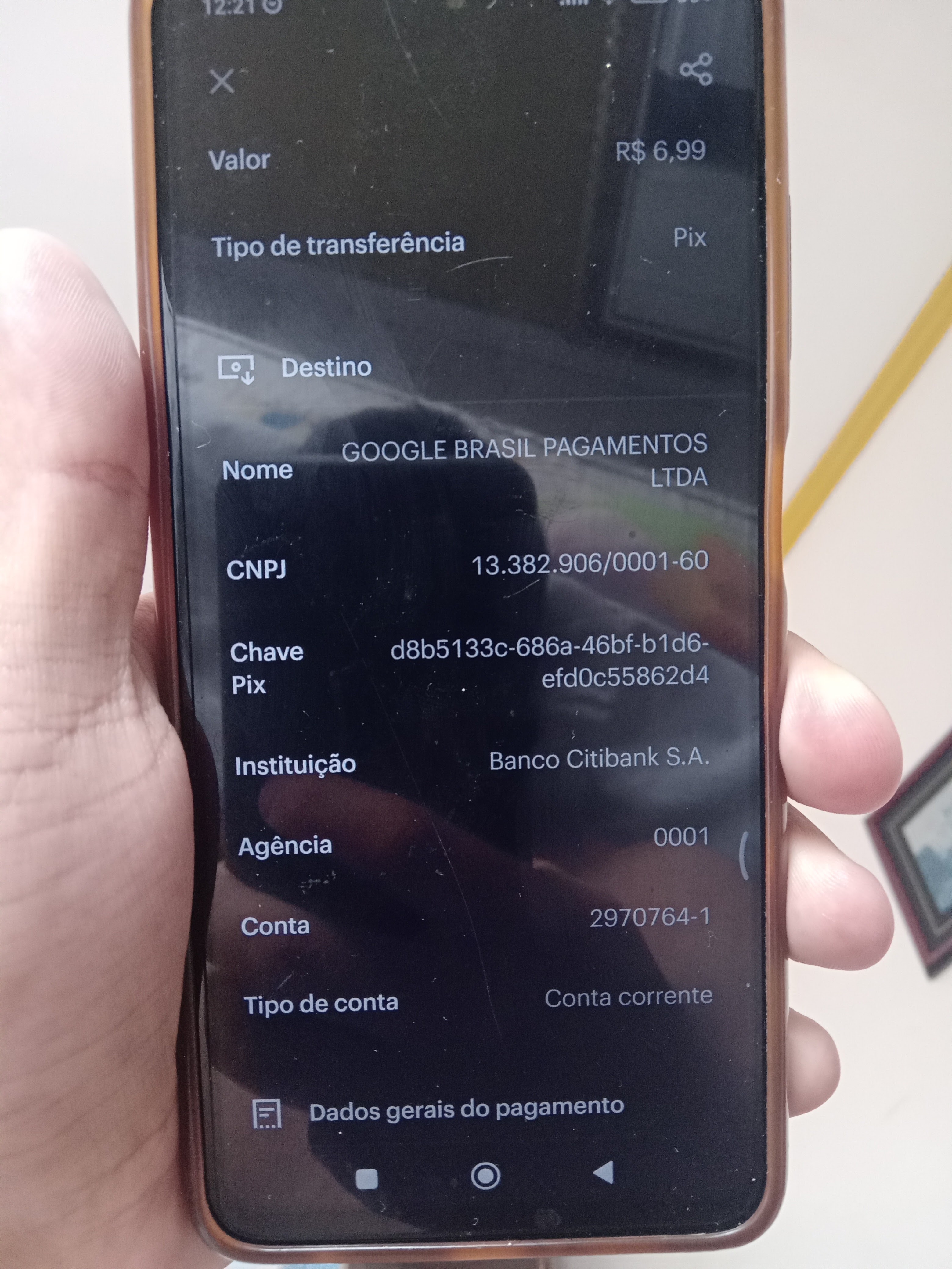 Google liberou pagamento de compra por mim - Comunidade Google Play