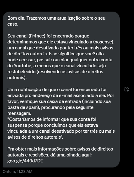 AVISO: Para aqueles que ainda não tive a oportunidade de conseguir res