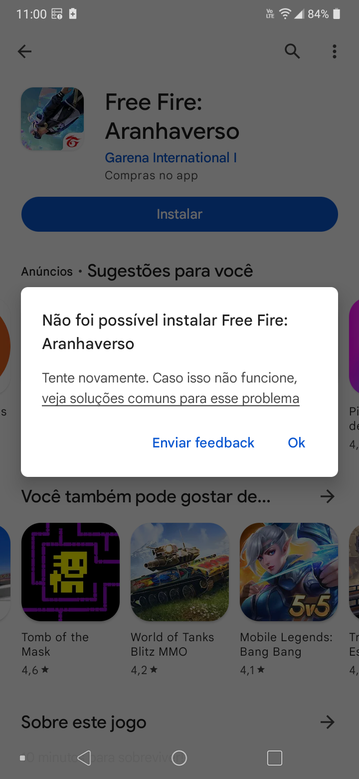 Instalação do app - Comunidade Google Play