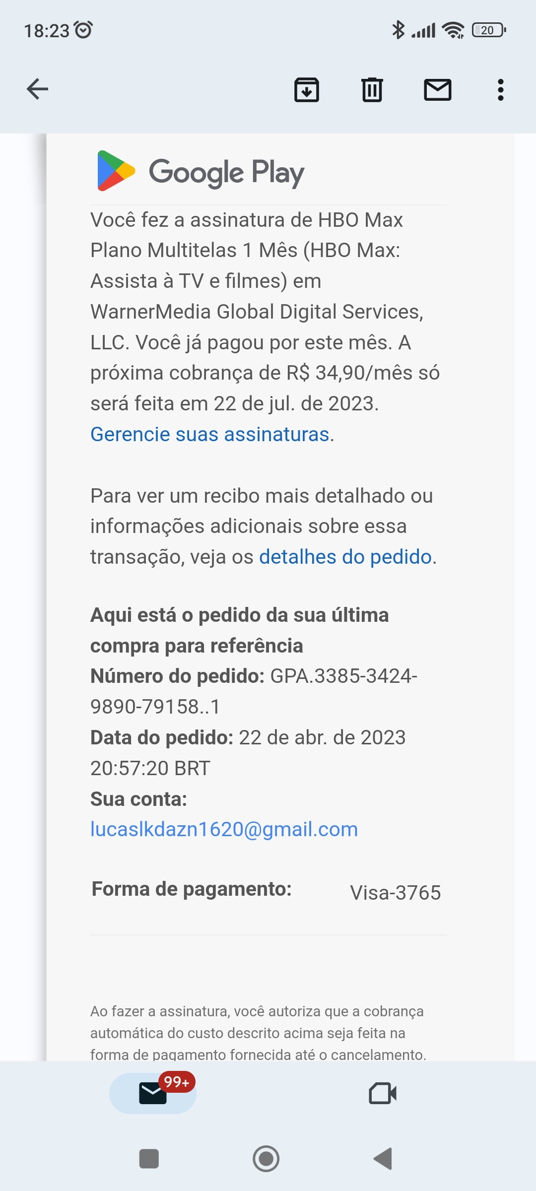 Cancelamento e reembolso - Comunidade Google Play