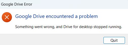 Solved] Install App Google Drive error - Troubleshooting