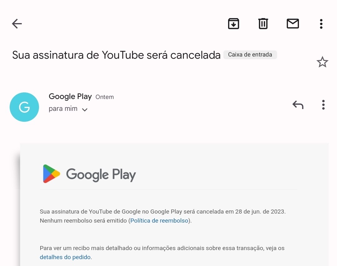 Fiz um pedido de reembolso e não fui reembolsado e já faz mes - Comunidade Google  Play