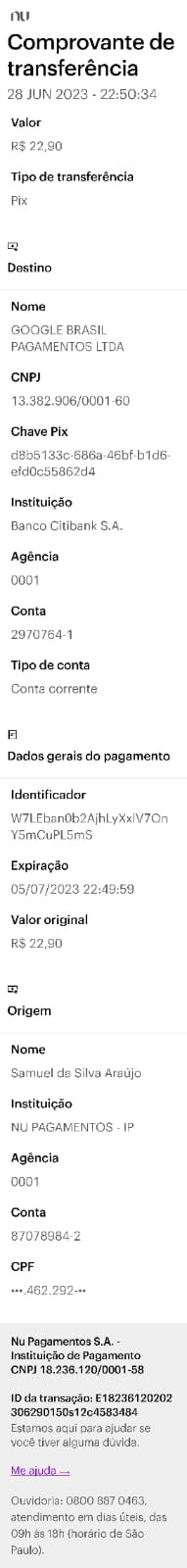 O reembolso da Google Play não caiu depois de ser aprovado! - Comunidade  Google Play