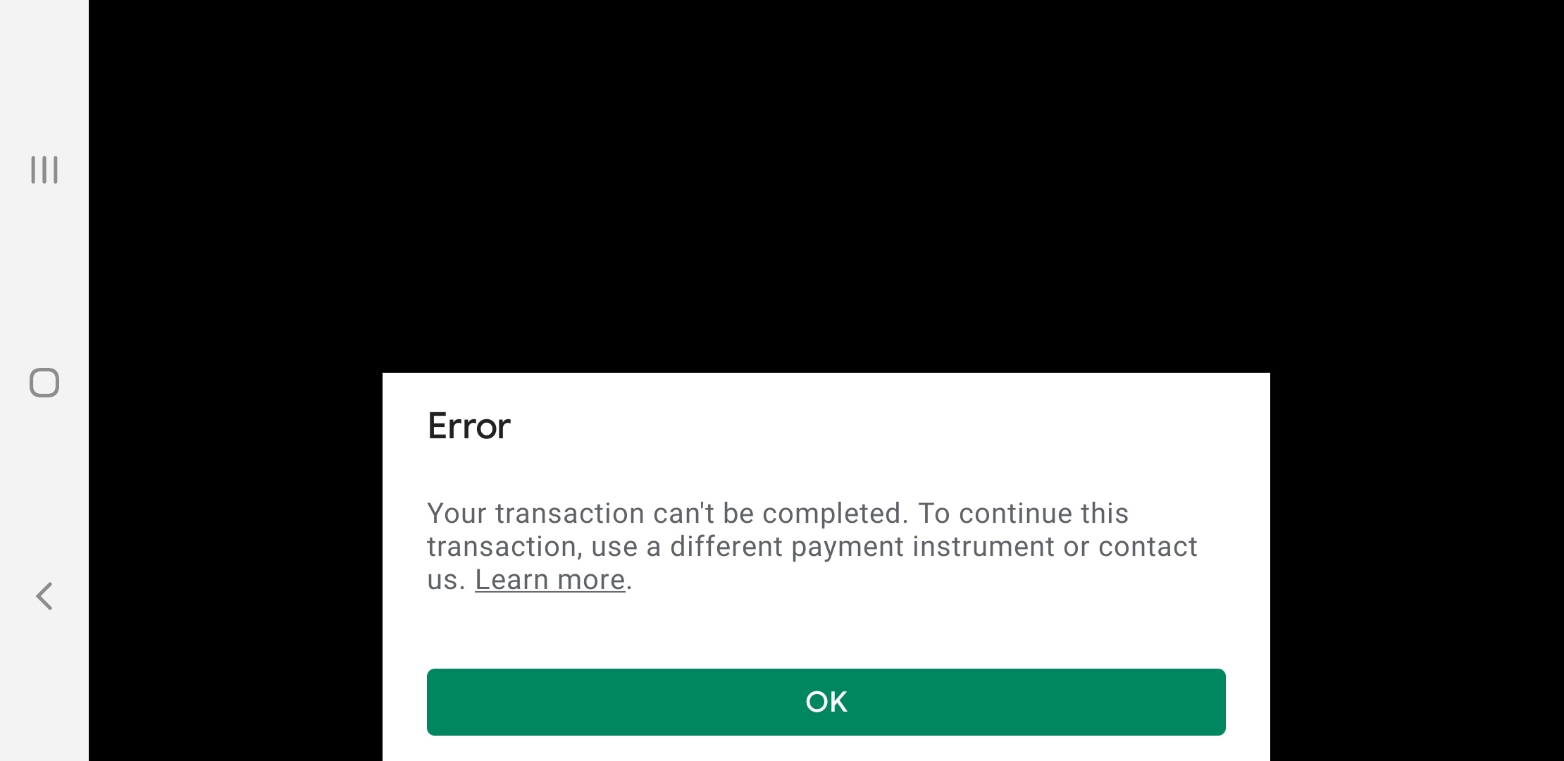 Free fire top up err transaction cannot completed - Google Play Community