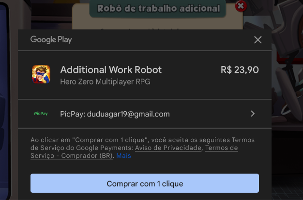 Não consigo ativar meu gift card, COMPREI PELO PICPAY - Comunidade Google  Play