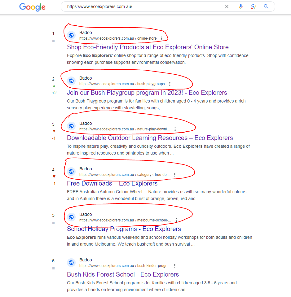 Wrong Site Name is shown in Google Search Result - Google Search Central  Community