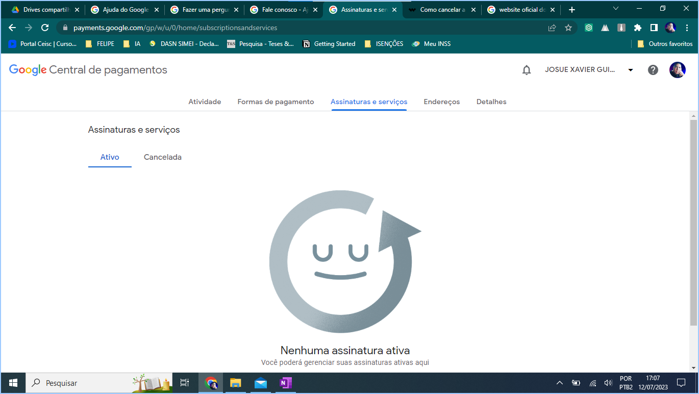 Como Cancelar assinatura GooglePaly do app FAMISAFE sendo que não consta a  assinatura no google. - Comunidade Google Play