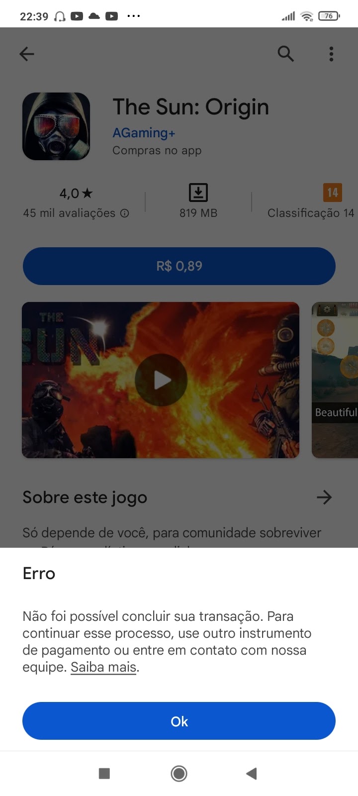 Não consigo achar uma assinatura de um aplicativo comprei do Google Play -  Comunidade Google Play