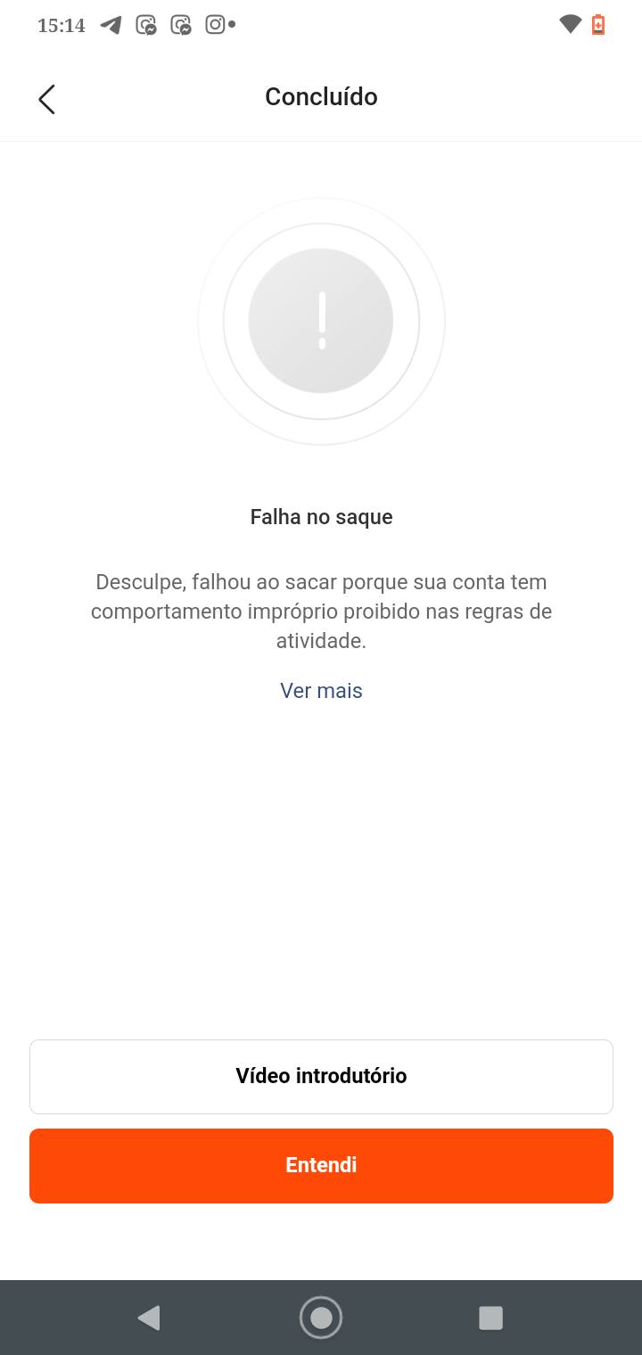 Meu kwai está com erros me ajudem por favor - Comunidade Google Play