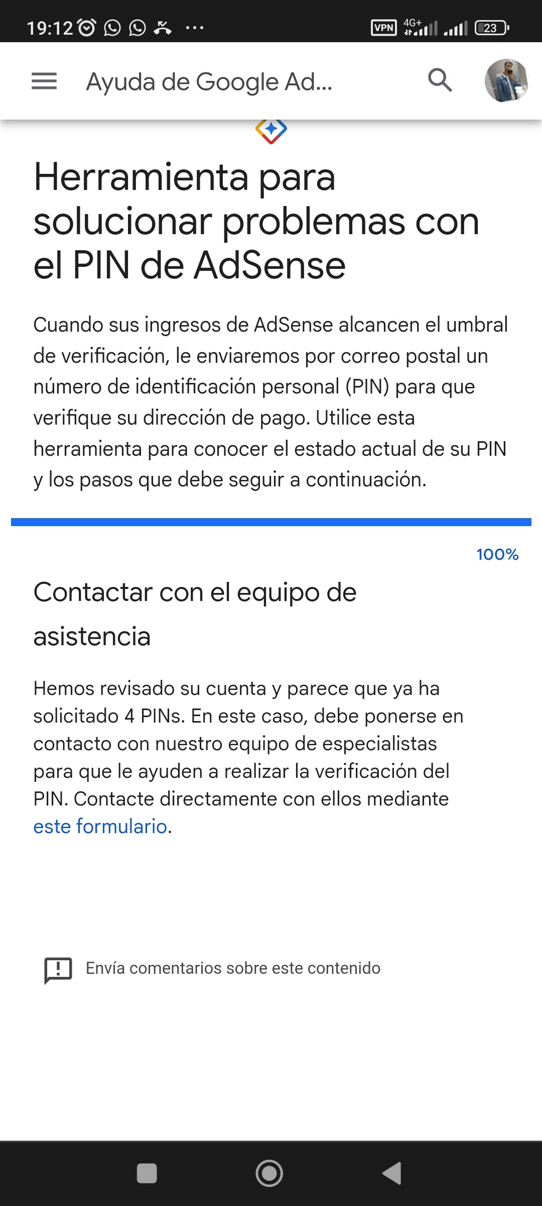 Necesito contactar con el soporte porfavor! Hace meses no puedo