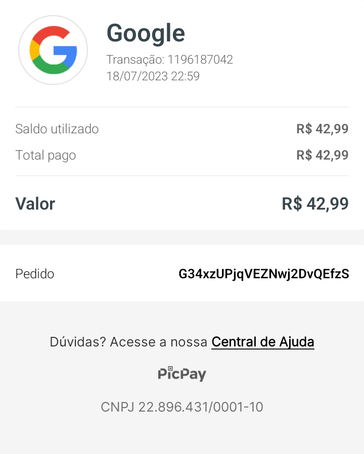 fiz um pix, foi aprovado, porém não recebi meus robux - Comunidade Google  Play