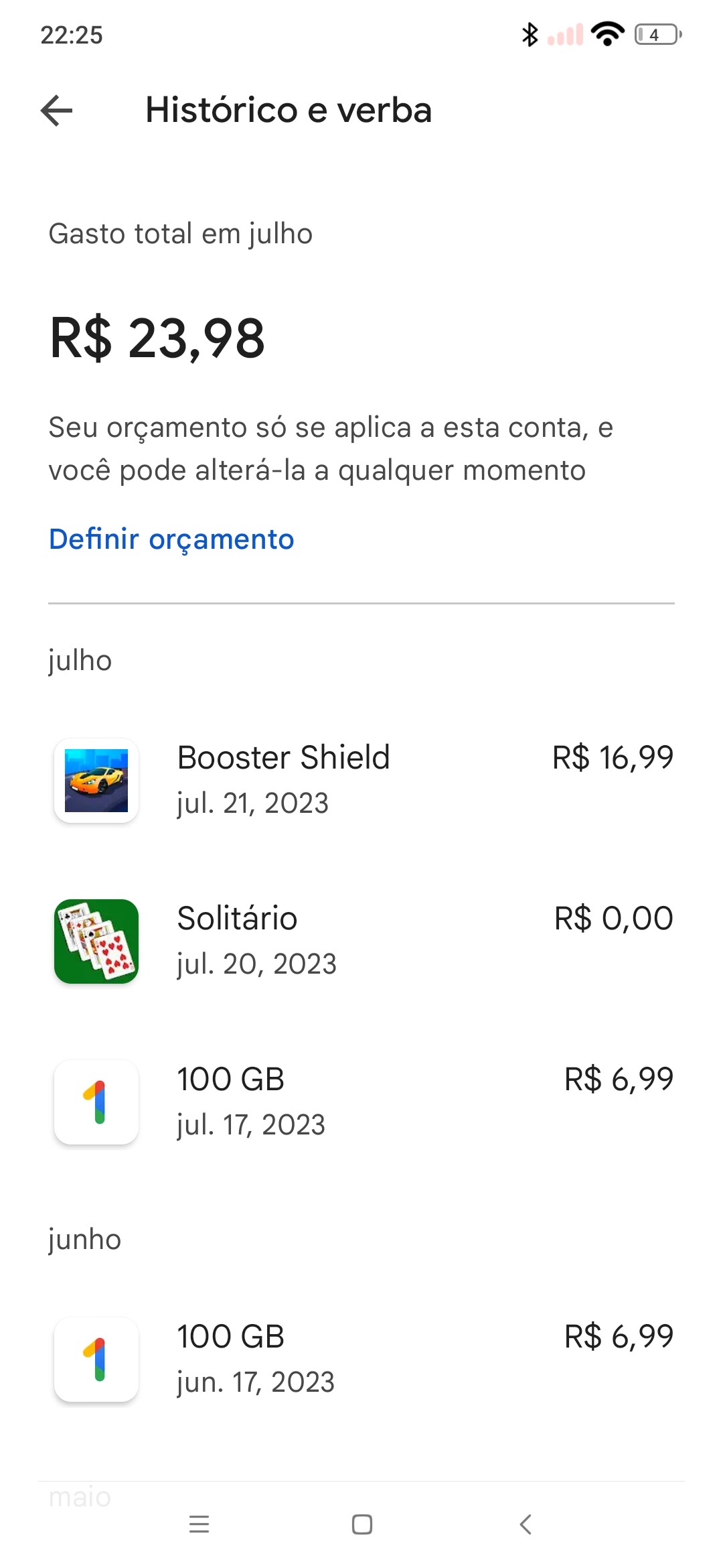 Como pedir reembolso na Play Store