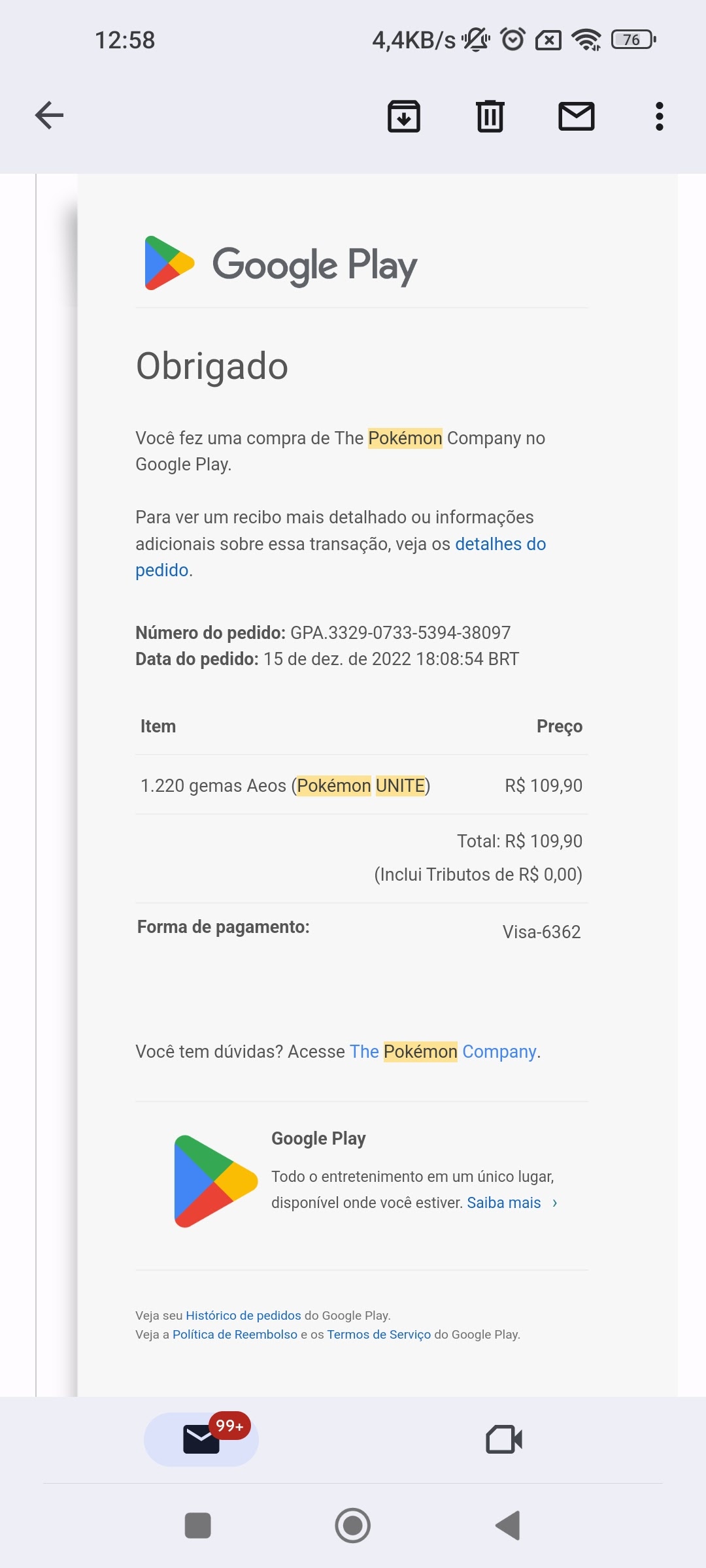 Estava gratuito - Comunidade Google Play