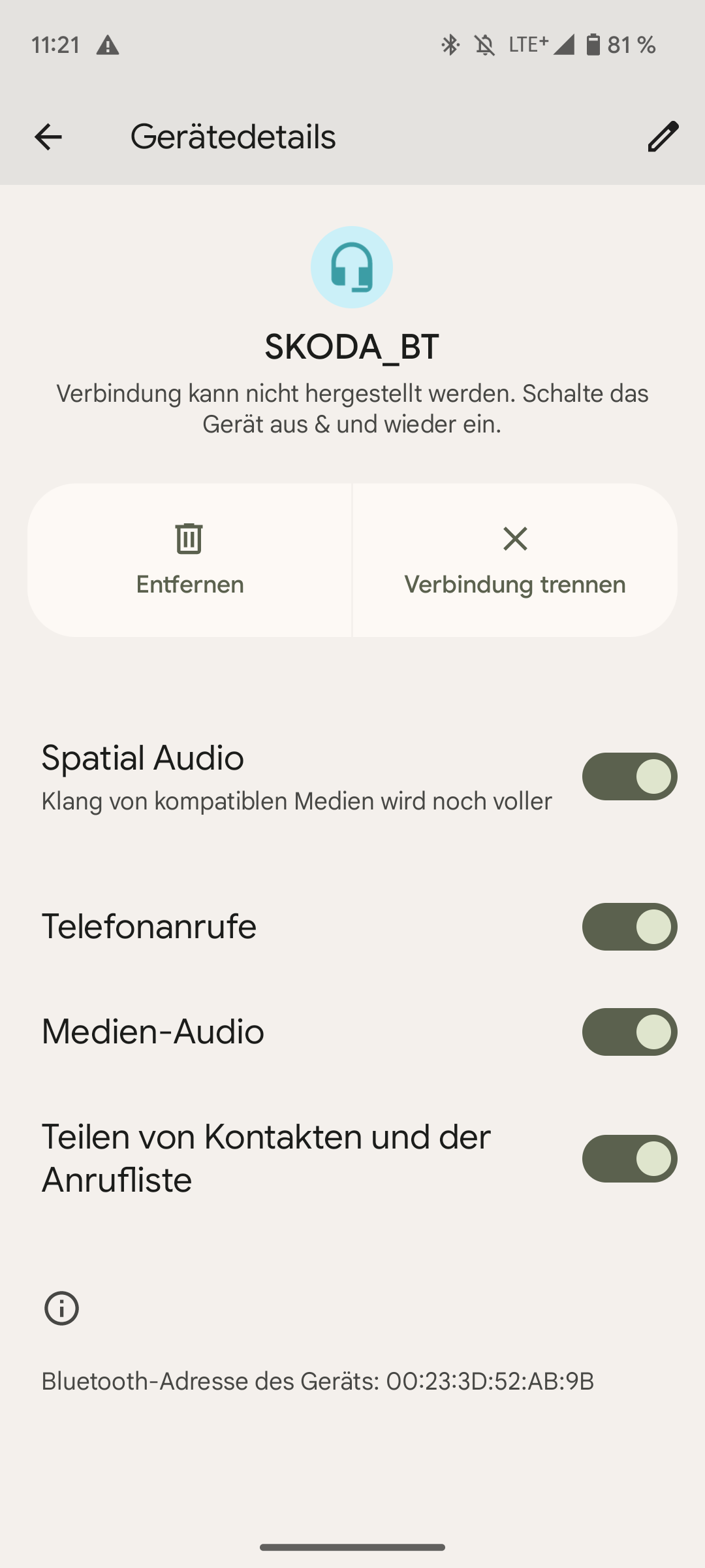 Freisprecheinrichtung und Bluetooth im Auto: Probleme und