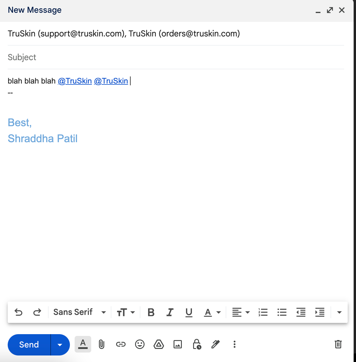 Email Field